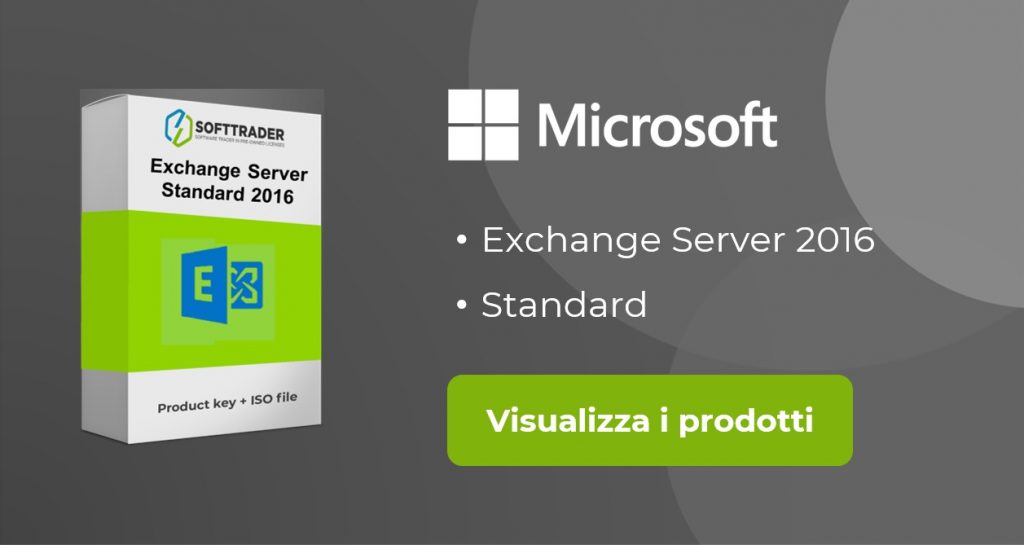 comprare exchange server 2016 standard