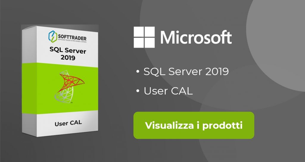 comprare sql server 2019 user cal